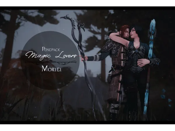 Mix Posepack Magic Lovers - The Sims 4 Custom Content