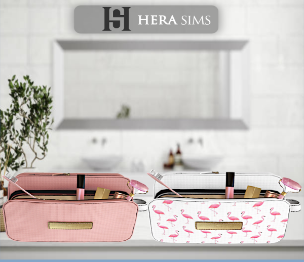 Alpha Full of makeup bags by herasims4 - The Sims 4 Custom Content