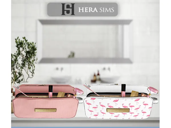 Alpha Full of makeup bags - The Sims 4 Custom Content