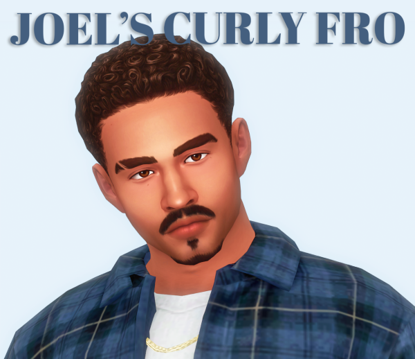 Maxis Match Joels Curly Fro A Growing Together Edit Updated by simsfinds - The Sims 4 Custom Content