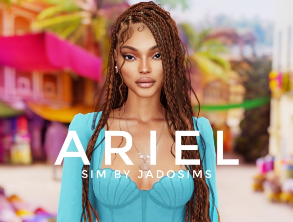 Alpha Ariel ( Gift sim) by shopwithflynnn - The Sims 4 Custom Content