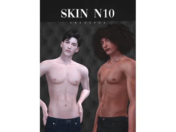 Alpha SKIN N10 EYELIDS N1112 sims by obscurus - The Sims 4 Custom Content