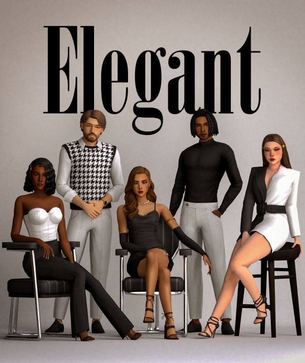 Maxis Match Elegant (38 Items) The Simmer by simsfinds - The Sims 4 Custom Content
