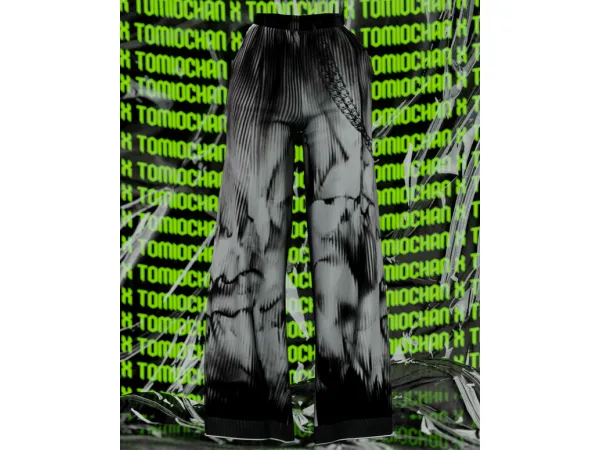 Alpha VINTAGE TIE DYE PANTS TOMIOCHAN by xxtaozhi_99xx - The Sims 4 Custom Content