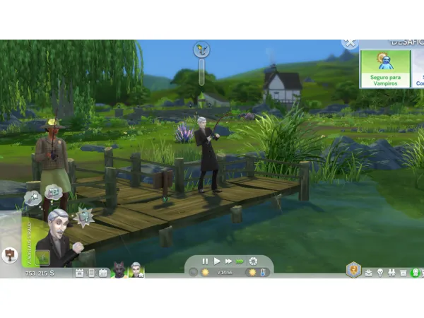 Maxis Match Safe for Vampires Lot Trait by Screaming Potato - The Sims 4 Custom Content