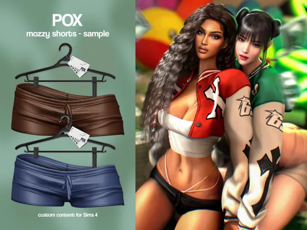 POX Mozzy Shorts Sample
