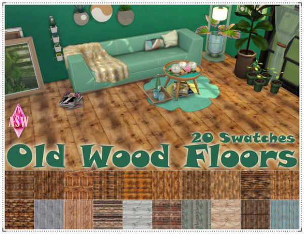 Maxis Match Old Wood Floors 2023 by simsfinds - The Sims 4 Custom Content