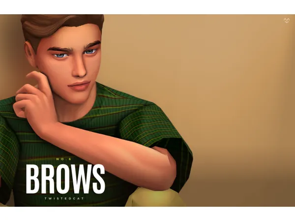 Maxis Match Eyebrows Set NO6(Download) by simsfinds - The Sims 4 Custom Content