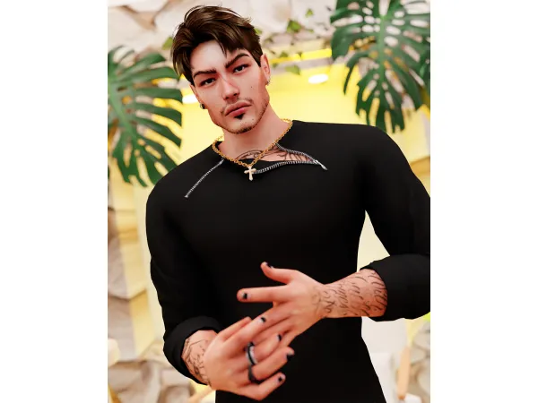 Alpha viniciues male sim - The Sims 4 Custom Content