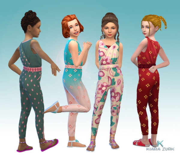 Maxis Match Saree Jumper Conversion by simsfinds - The Sims 4 Custom Content