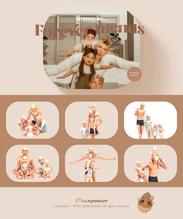 Maxis Match Forever friends by simsfinds - The Sims 4 Custom Content
