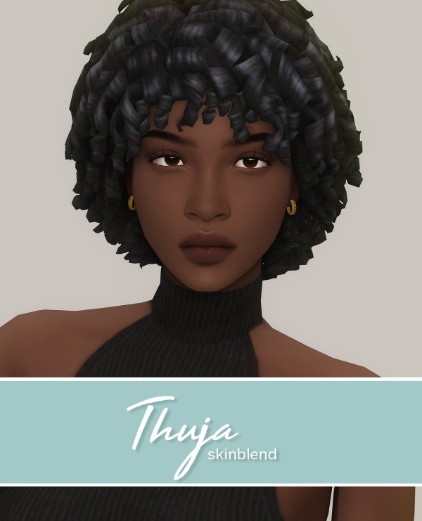 Maxis Match THUJA a default non default skinblend by simsfinds - The Sims 4 Custom Content