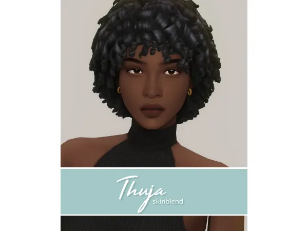 Maxis Match THUJA a default non default skinblend by nesurii - The Sims 4 Custom Content