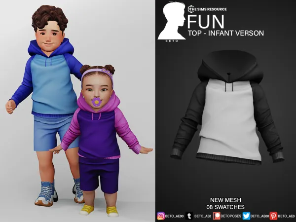 Alpha Fun Set - The Sims 4 Custom Content