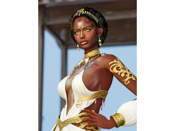 Alpha DOAXVV Dare Marina by Simsonico - The Sims 4 Custom Content