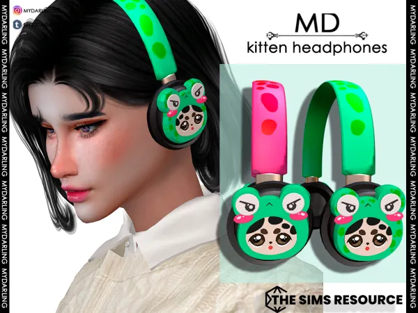Alpha HEADPHONES FOR ADULT - The Sims 4 Custom Content