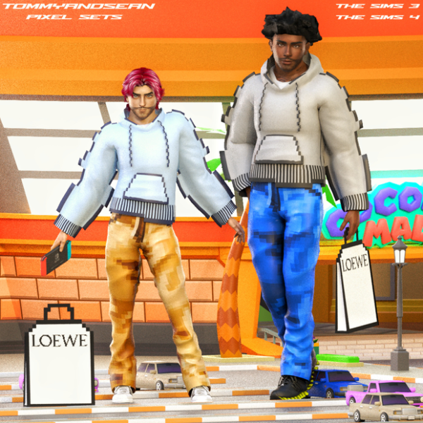 PIXEL SETS by simsfinds - The Sims 3 Custom Content
