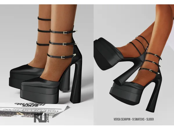 Alpha Versa Scarpin - The Sims 4 Custom Content