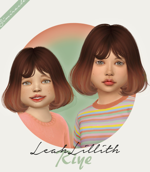 Alpha LeahLillith Riye by simsfinds - The Sims 4 Custom Content