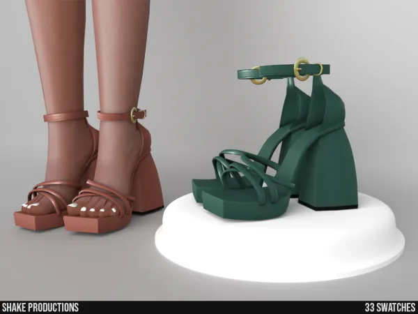 Alpha High Heels - The Sims 4 Custom Content