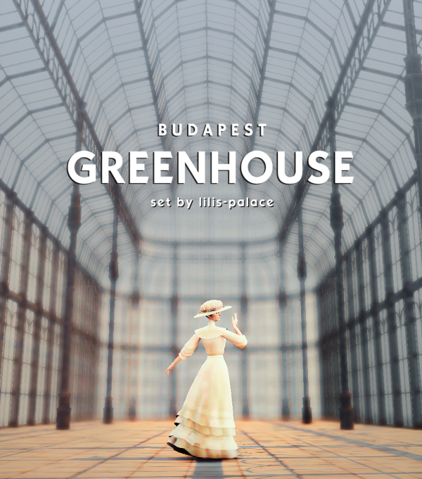 Maxis Match GREENHOUSE Set by simsfinds - The Sims 4 Custom Content