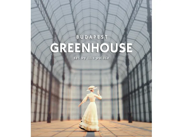 Maxis Match GREENHOUSE Set by Lili's Palace - The Sims 4 Custom Content