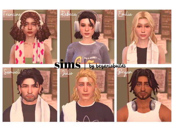 Maxis Match Gift Sims Fitness by Begônia Builds - The Sims 4 Custom Content