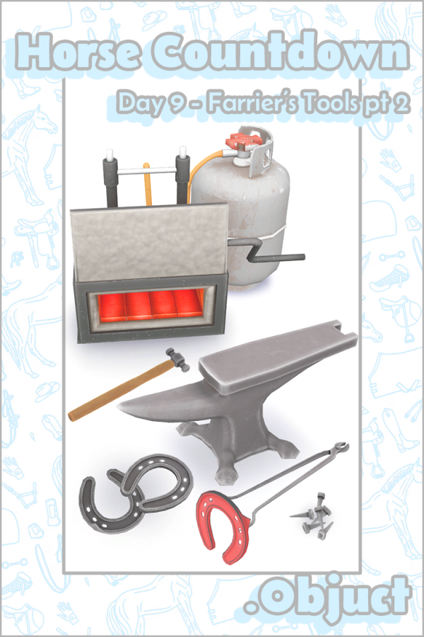 Maxis Match Farrier's Tools pt 2 by simsfinds - The Sims 4 Custom Content