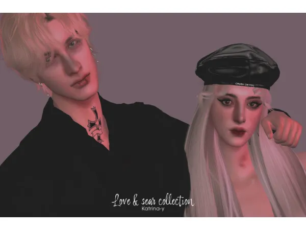 Mix Love sear collection - The Sims 4 Custom Content