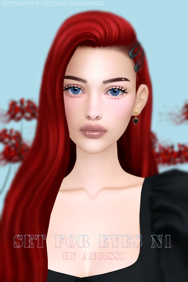 Mix SET FOR EYES N1 by simsfinds - The Sims 4 Custom Content
