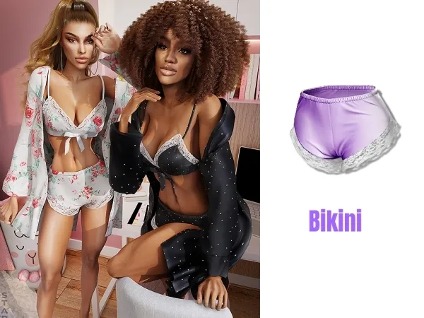 Alpha Bikini cool_content_star - The Sims 4 Custom Content