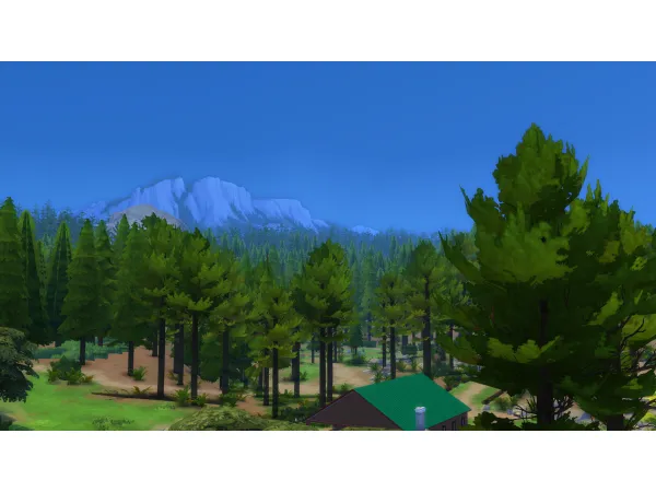 Maxis Match [Default Replacement] Matte backdrops by Simsiboy_ - The Sims 4 Custom Content