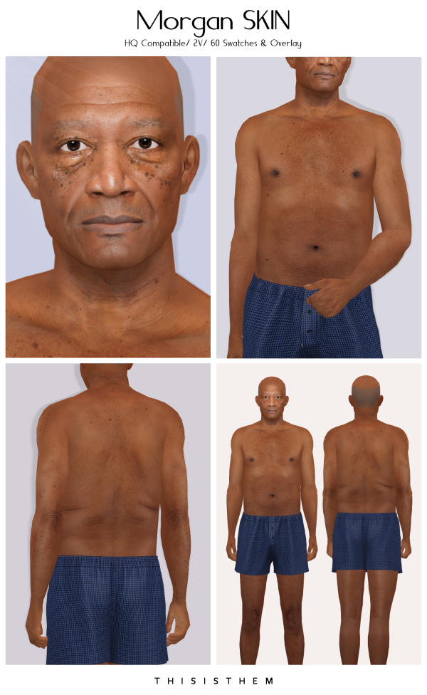 Alpha Morgan Skin Sim by thisisthem - The Sims 4 Custom Content