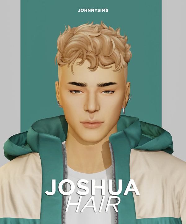 Maxis Match Joshua Hair by simsfinds - The Sims 4 Custom Content