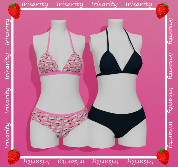Alpha Sia Swimsuit by simsfinds - The Sims 4 Custom Content