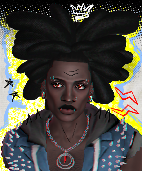 Maxis Match Hobie Hair by simsfinds - The Sims 4 Custom Content
