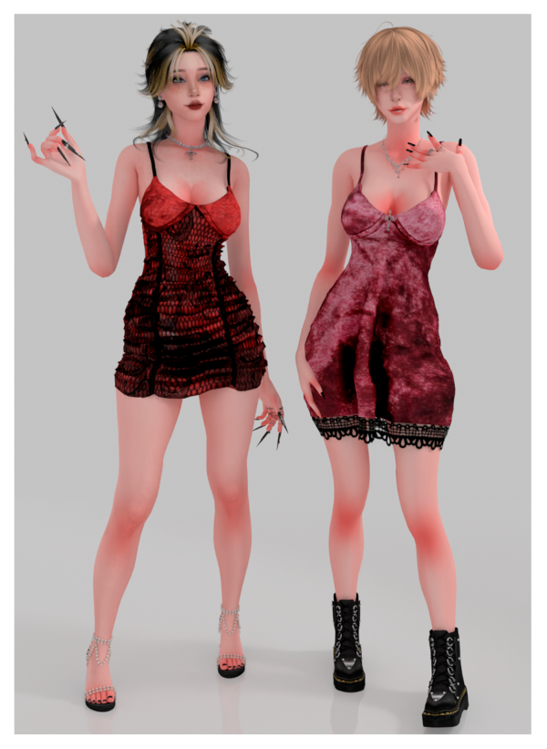 Alpha KITTEN ROCKSTAR GIRLFRIEND MINI COLLECTION by ohmybunnny2 - The Sims 4 Custom Content
