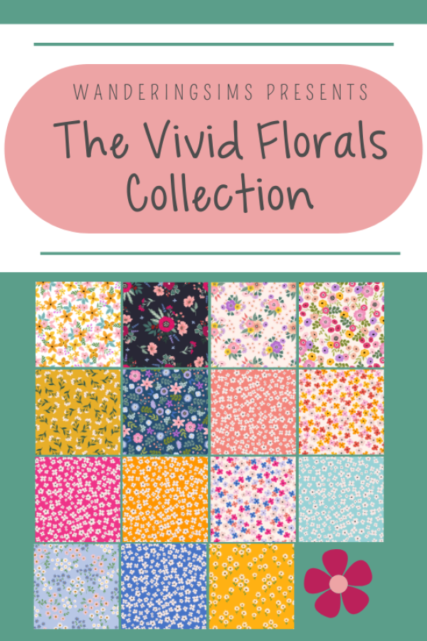 Introducing the Vivid Florals Collection by simsfinds - The Sims 3 Custom Content