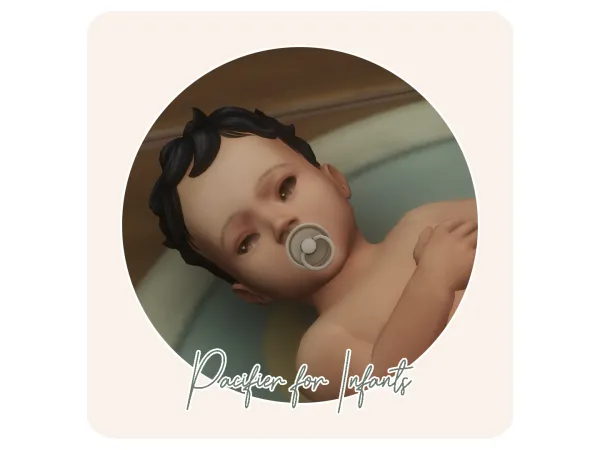 Functional Clock & Pacifier for Infants