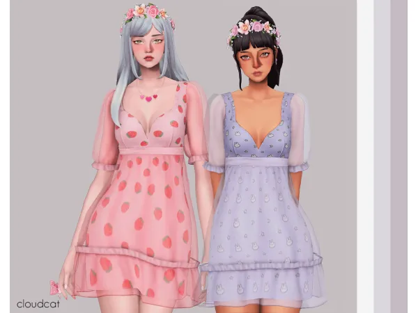 Maxis Match Perfect x Babydoll by cloudcat - The Sims 4 Custom Content