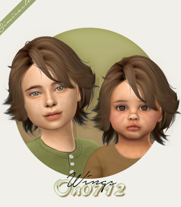 Alpha simiracle Wings ON0712 by simsfinds - The Sims 4 Custom Content