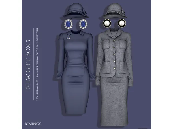 Alpha [RIMINGS] NEW GIFT BOX 5 by RIMINGS - The Sims 4 Custom Content