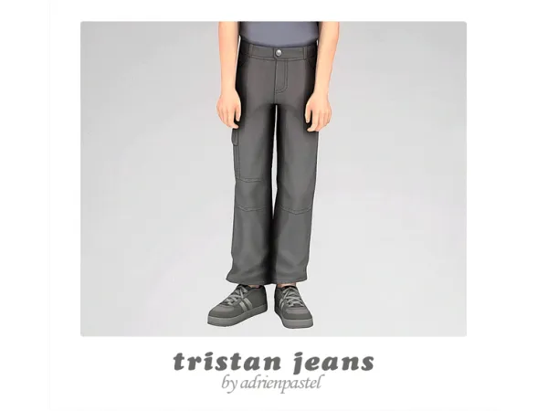 Maxis Match Tristan Jeans (Kids) - The Sims 4 Custom Content
