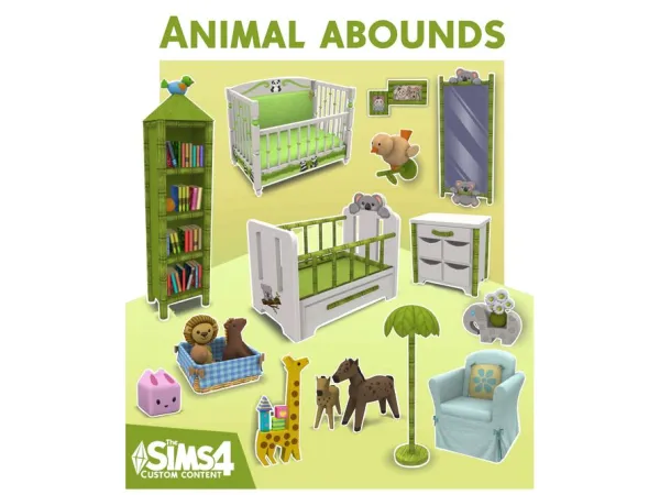 Maxis Match Animals Abound Set by Savannah - The Sims 4 Custom Content
