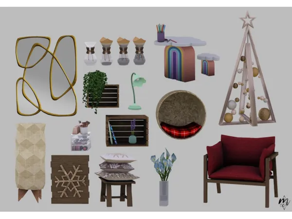 Syboulette Advent 2022 - The Sims 3 Custom Content