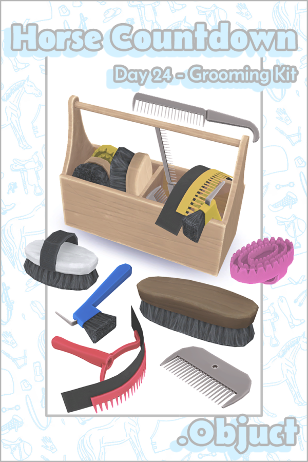 Maxis Match EquiStyle Grooming Kit by simsfinds - The Sims 4 Custom Content