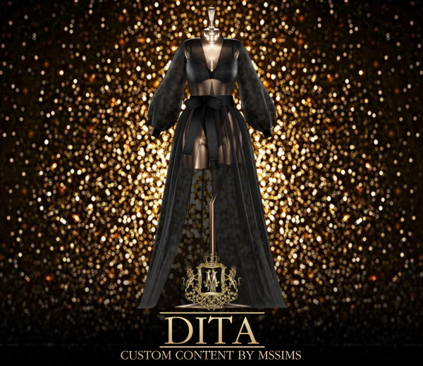 Alpha DITA by simsfinds - The Sims 4 Custom Content