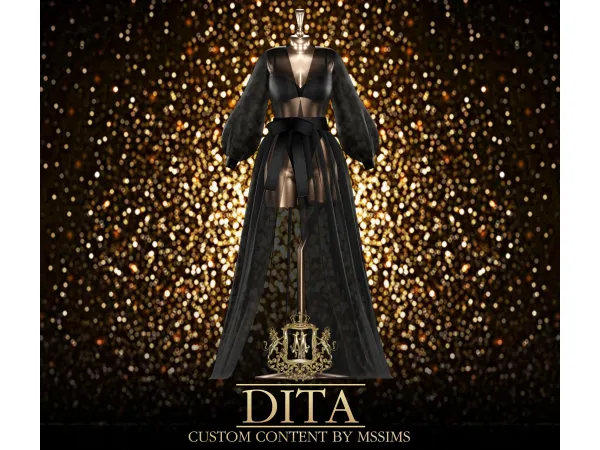 Alpha DITA by MSSIMS - The Sims 4 Custom Content