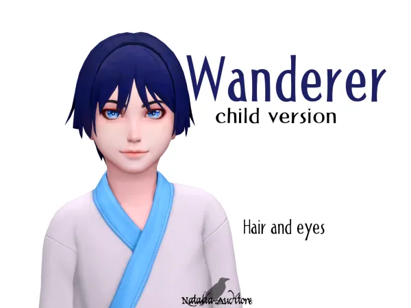 Maxis Match Wanderer child Auditore by Natalia - The Sims 4 Custom Content