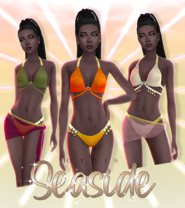 Maxis Match Seaside Collection by simsfinds - The Sims 4 Custom Content